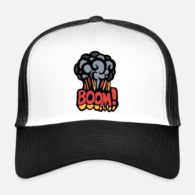 Boom-Explosion Trucker Cap