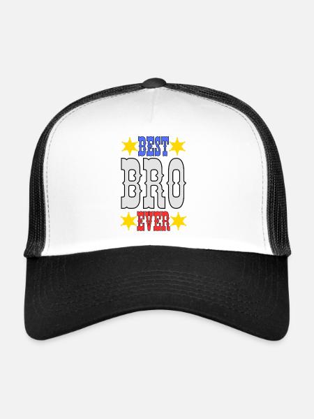Best brother ever - Trucker Cap - white/black - Front