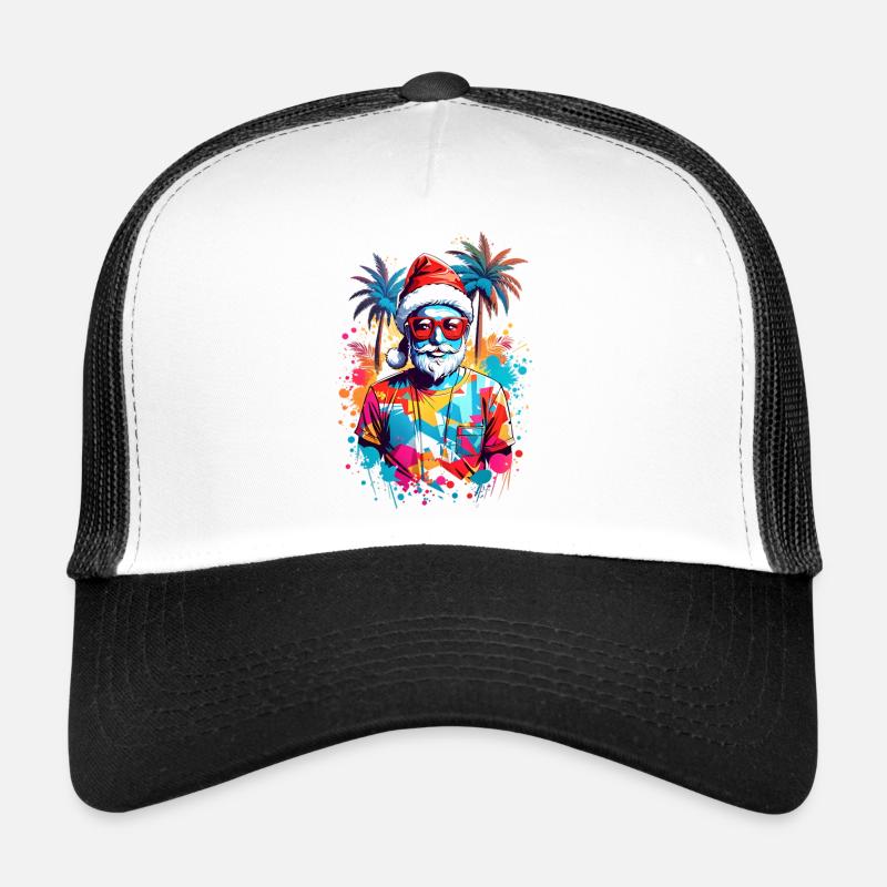 Père Noël cool Casquette trucker 