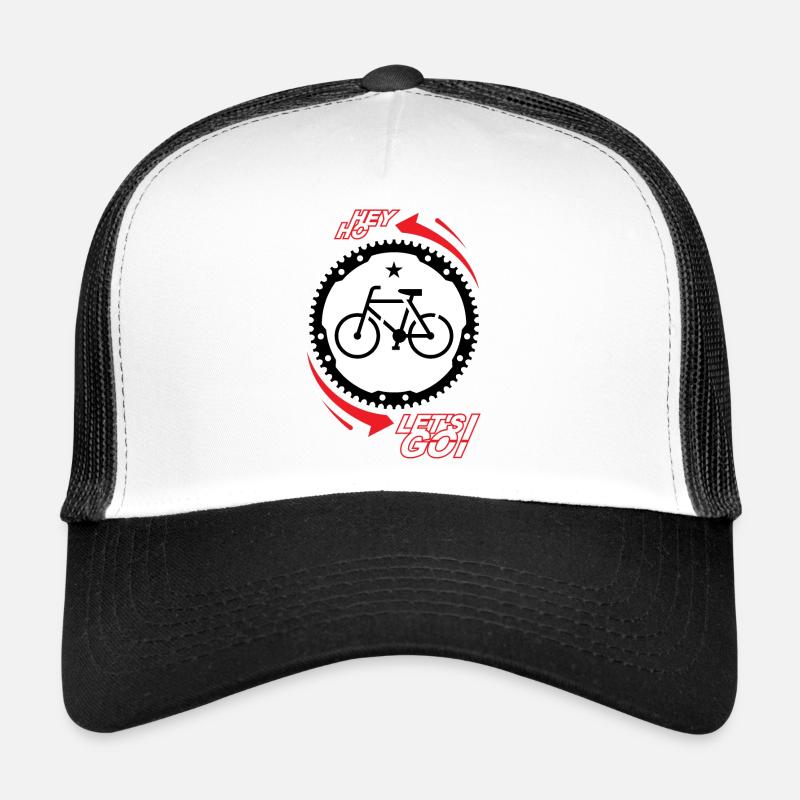 HEY HO - BICYCLE - LET'S GO! Trucker Cap