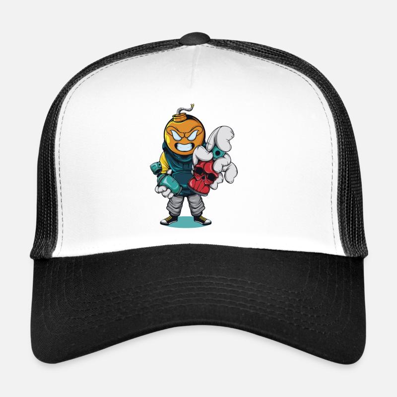 Graffity Sprayer Trucker Cap