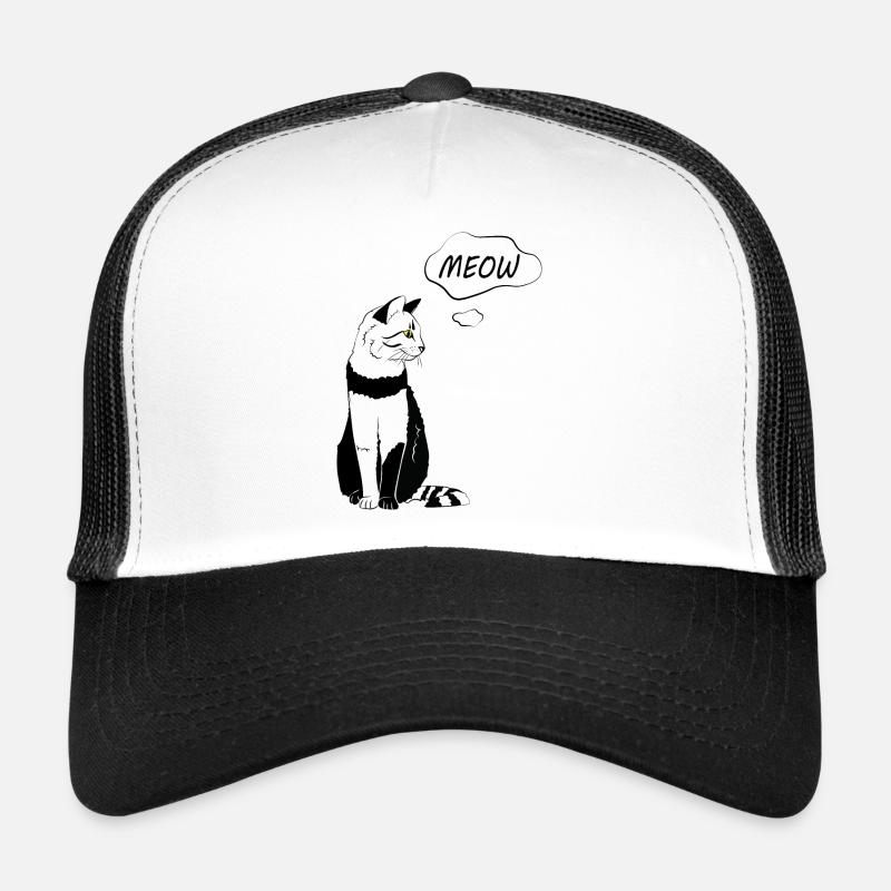 Miaou de chat mignon Casquette trucker 