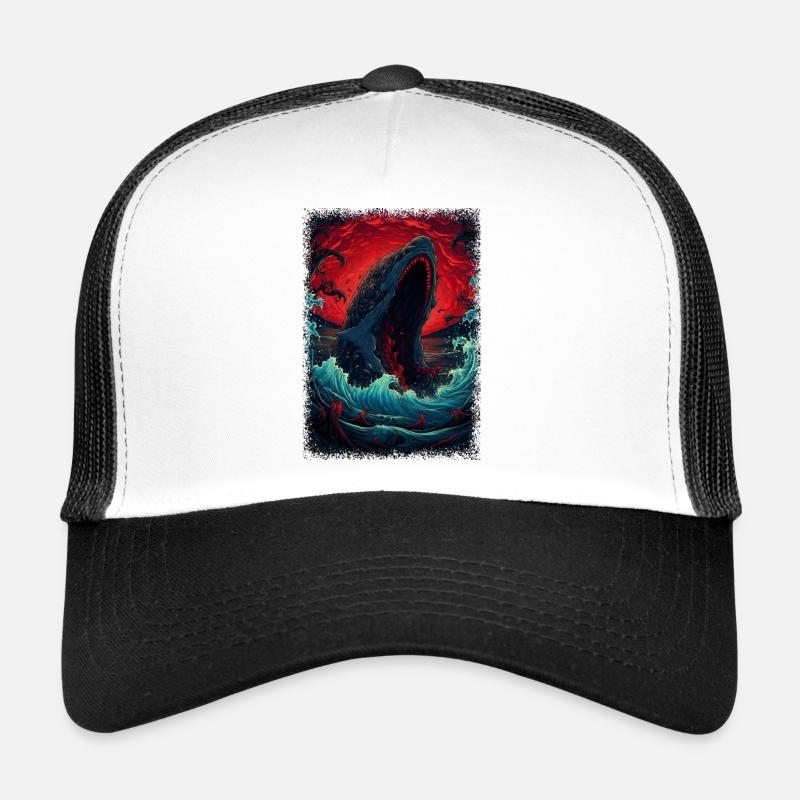 gift present gift idea fish killer whale Trucker Cap