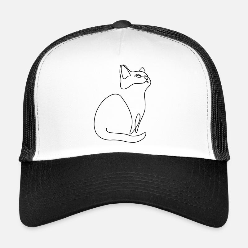 Kitten Cat Cat Trucker Cap
