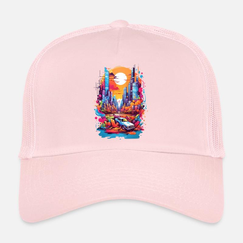 Paysage urbain Casquette trucker 