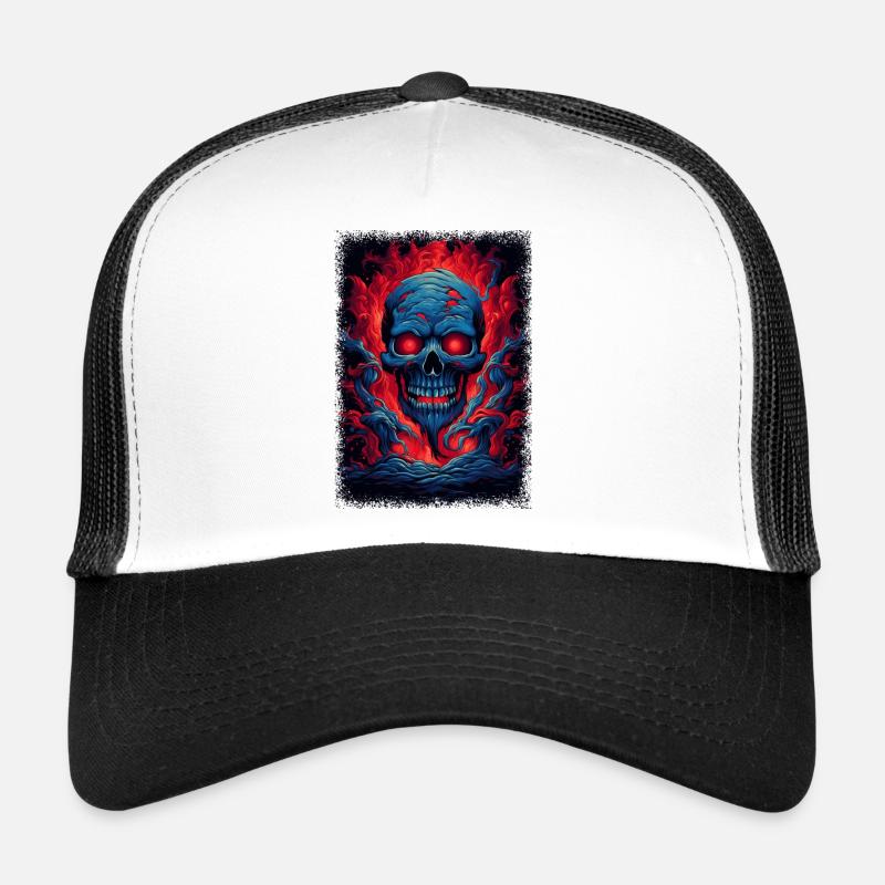 skeleton costume exoskeletal bones present humor Trucker Cap