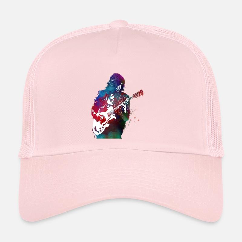 Guitariste de musique Casquette trucker 