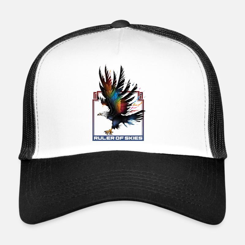 Herrscher der Lüfte - Trucker Cap - Weiß/Schwarz