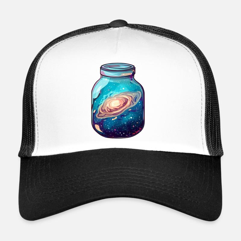 Space in a jar Trucker Cap