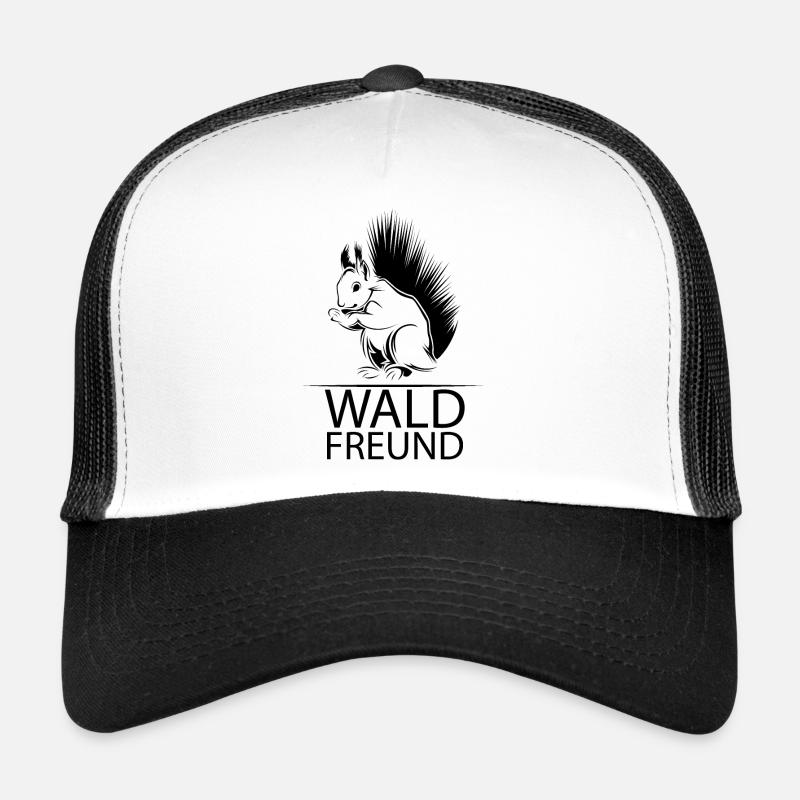 Waldfreund Eichhörnchen Wald Tiere Symbol Sprüche Trucker Cap