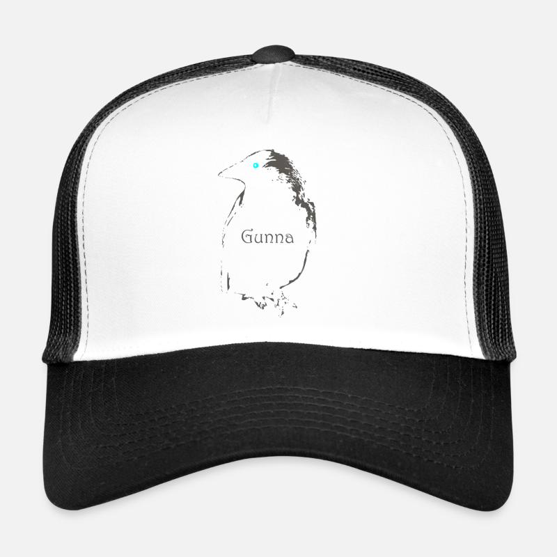 Gunni - Trucker Cap - Weiß/Schwarz