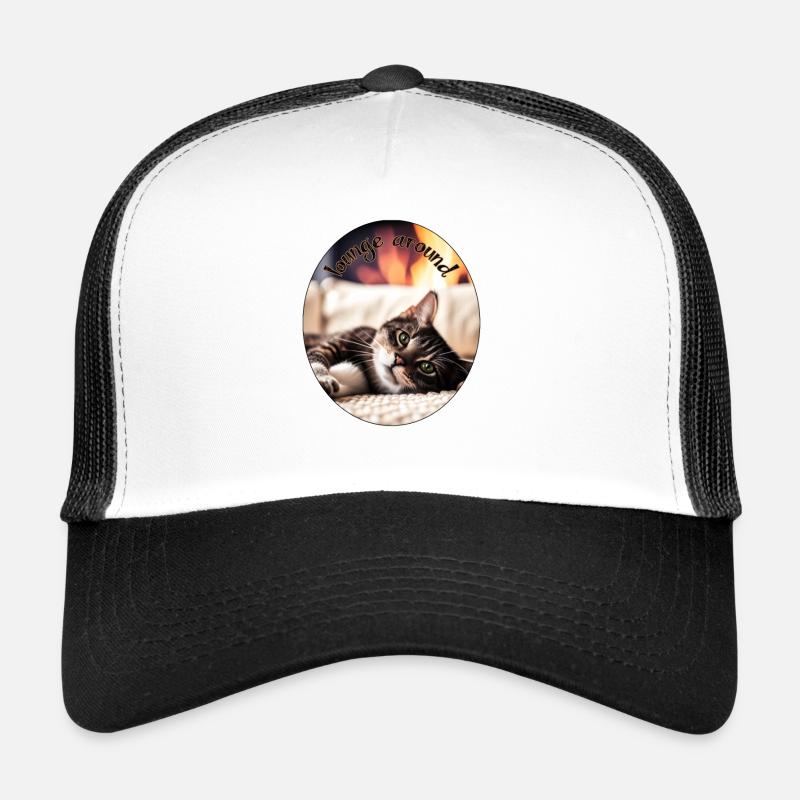 Lazy cat 2 Trucker Cap