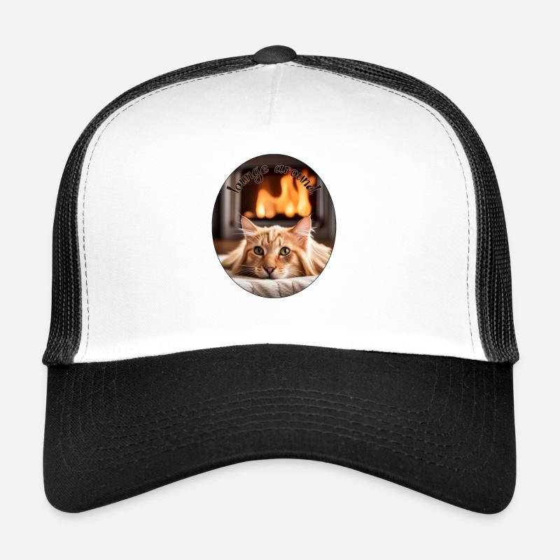 Lazy cat3 Trucker Cap