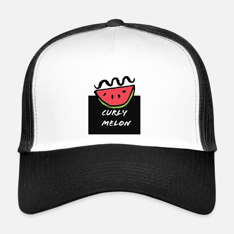 Curly Melon Trucker Cap