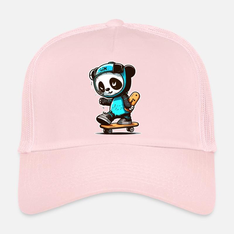 Panda Skate Co. Trucker Cap