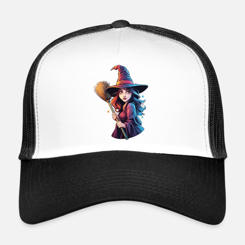 Sorcière / Magie / Rituel de sorcière / Conte de fées / Sort Casquette trucker 