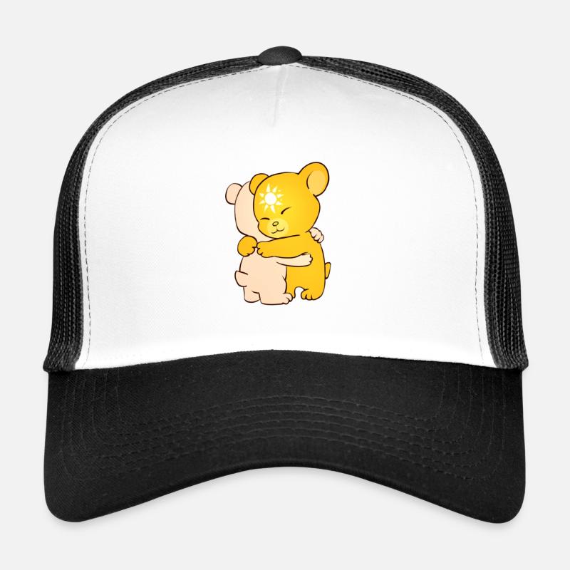 Sonnenbärchen - Trucker Cap - Weiß/Schwarz