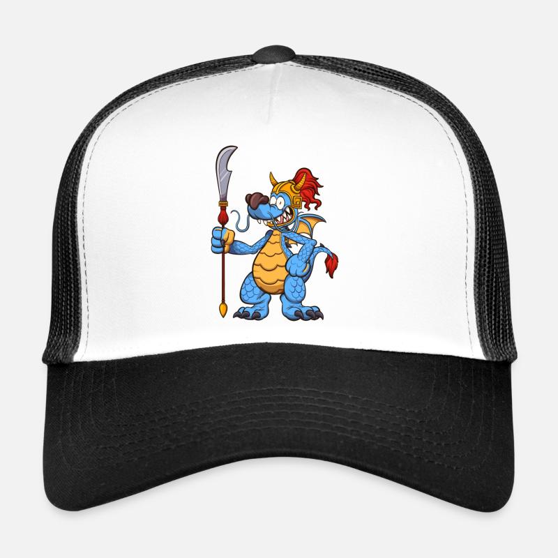 Chinesischer Drachenkrieger Trucker Cap