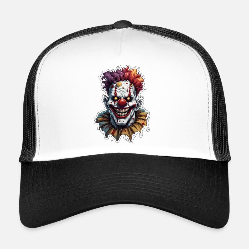 Horror Clown / Circus / Funny / Show / Halloween Trucker Cap