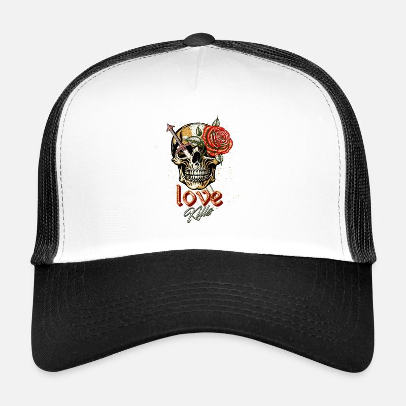 L'Amour Tue Casquette trucker 