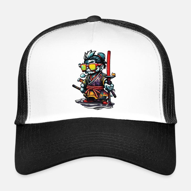 Samurai / Japanisch / Harakiri / Katana / Mann Trucker Cap