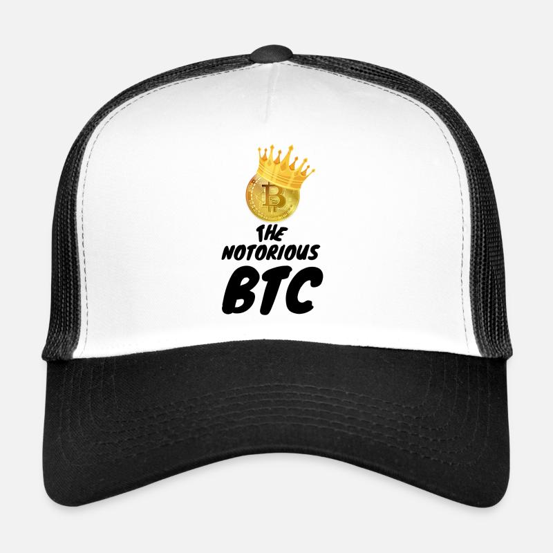 Crypto Notorious BTC 1 Bitcoin Casquette trucker 