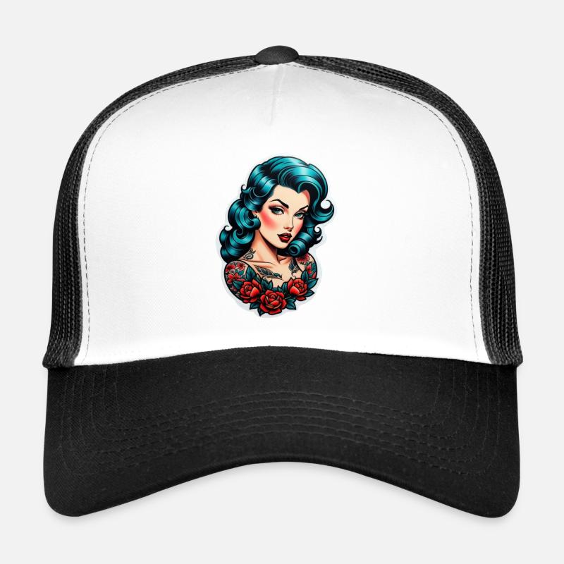 Rockabilly / Pin-up / Années 50 Casquette trucker 