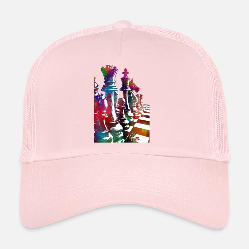 Échecs #chess #sport Casquette trucker 