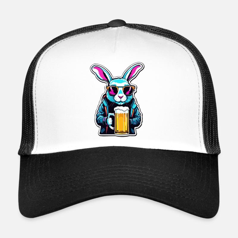 Lapin de Pâques / Pâques / Oeufs / Vacances / Pâques Casquette trucker 