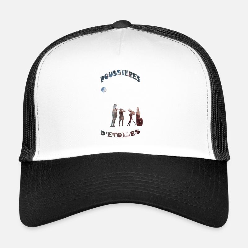 Telescope - Trucker Cap - white/black