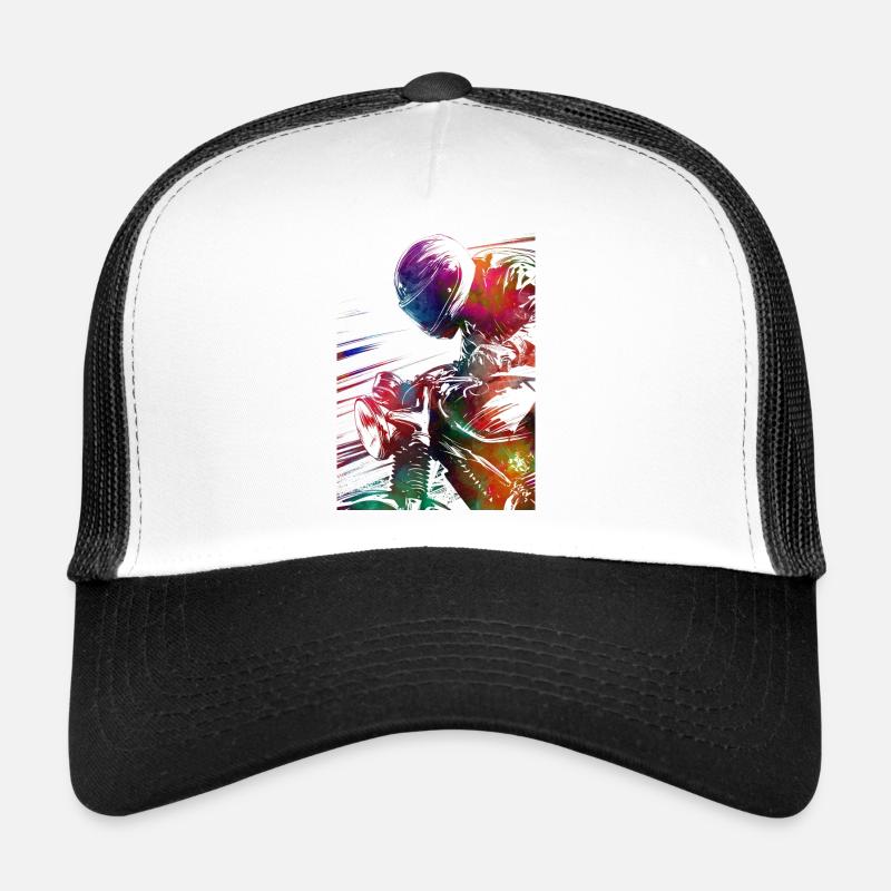 #motor #sport de course automobile Casquette trucker 