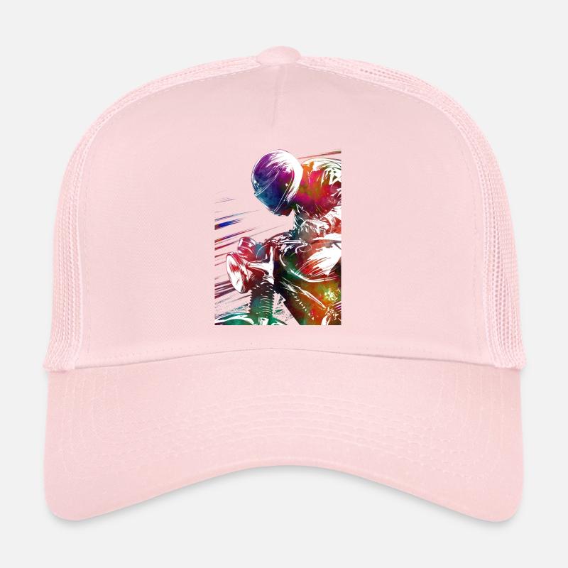 #motor #sport de course automobile Casquette trucker 