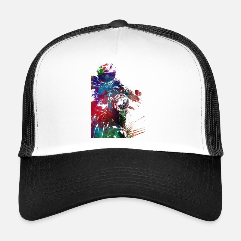 #motor #sport de course automobile Casquette trucker 