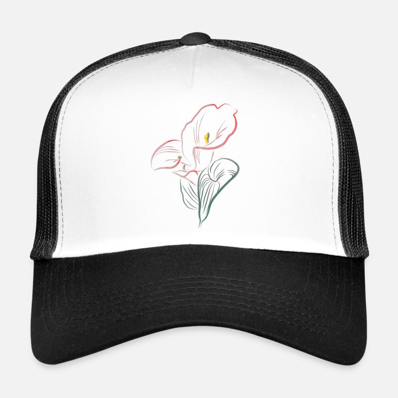 CALLA mix Red-Pink Trucker Cap