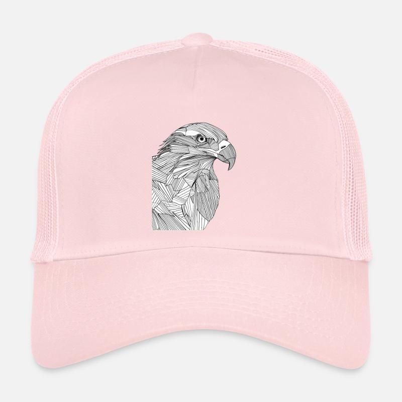 Lignes art aigle #eagle Casquette trucker 