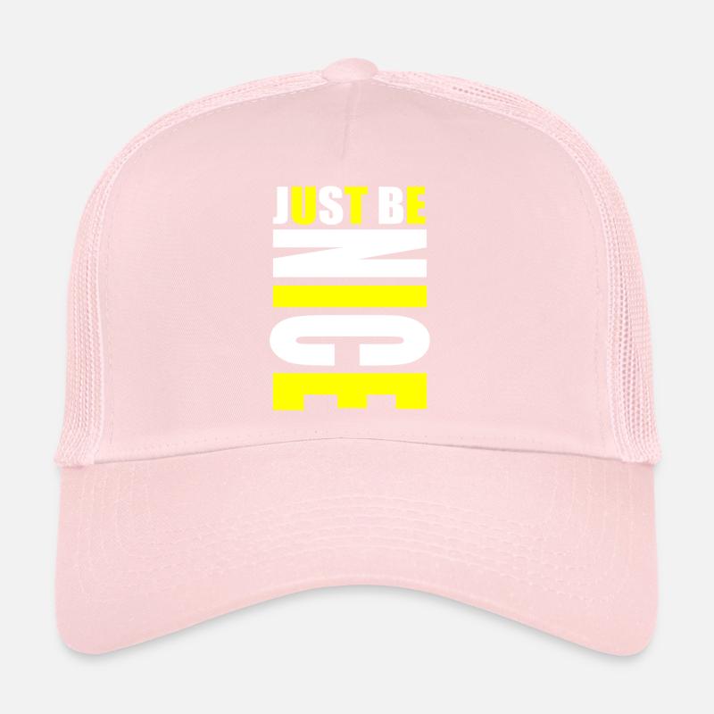 Sois juste gentil jaune Casquette trucker 