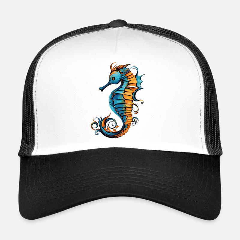 hippocampe Casquette trucker 