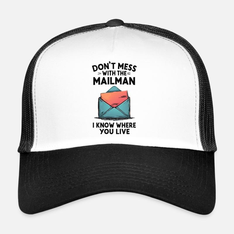 Drôle de dicton pour les facteurs Casquette trucker 