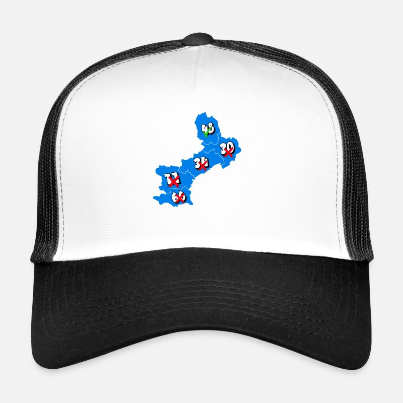 Languedoc Roussillon Region Trucker Cap