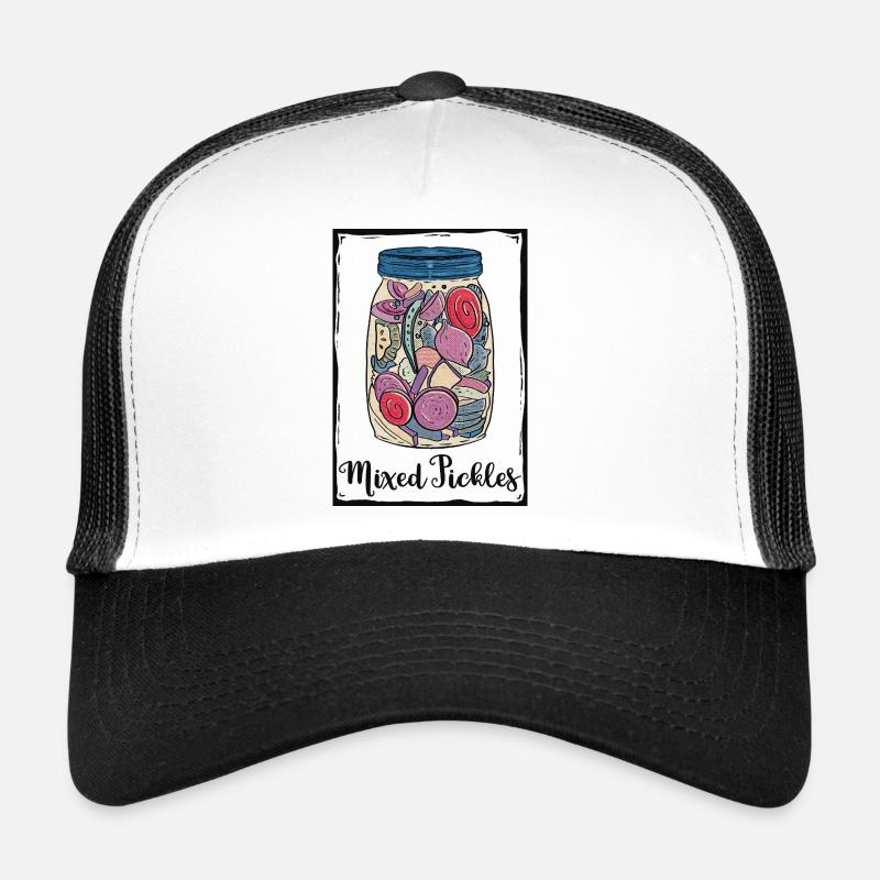 Verre de cornichons mixtes Casquette trucker 