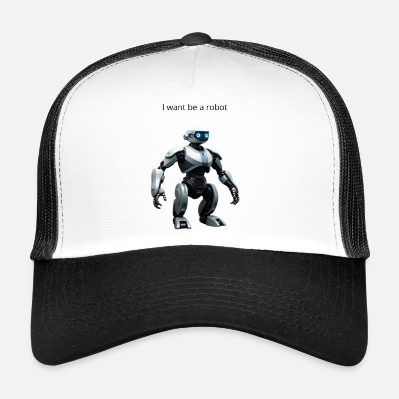 robot Casquette trucker 