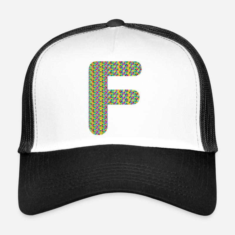 Coeur coloré F Design – Unique et élégant ! Casquette trucker 