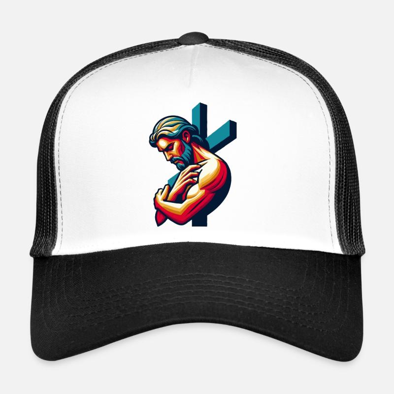 Christian man Trucker Cap