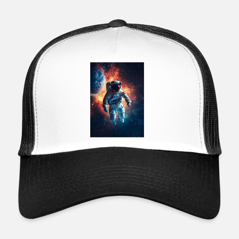 Astronaute 4 Casquette trucker 