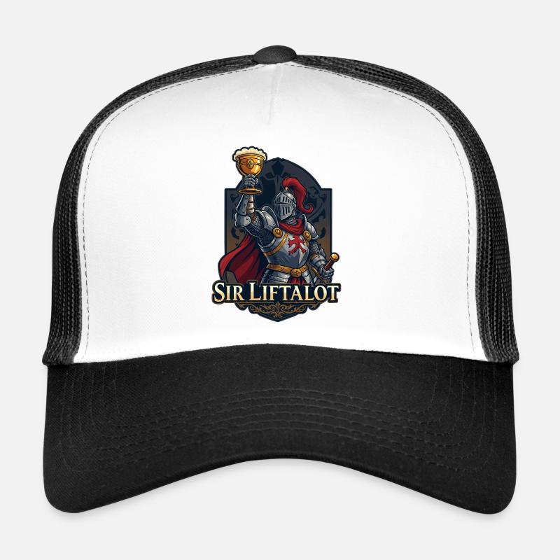 Sir Liftalot Drinking - Trucker Cap - Weiß/Schwarz