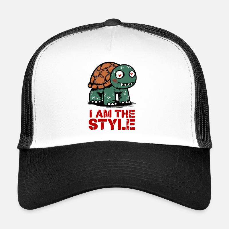 Turtle I am the Style Trucker Cap