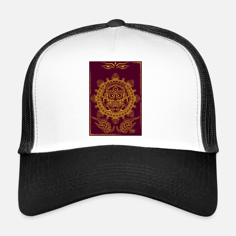 Tibetan mandala Casquette trucker 