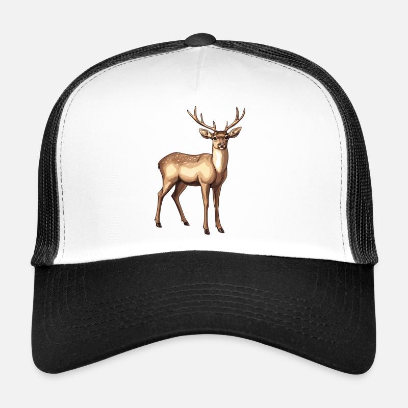 graceful deer Trucker Cap
