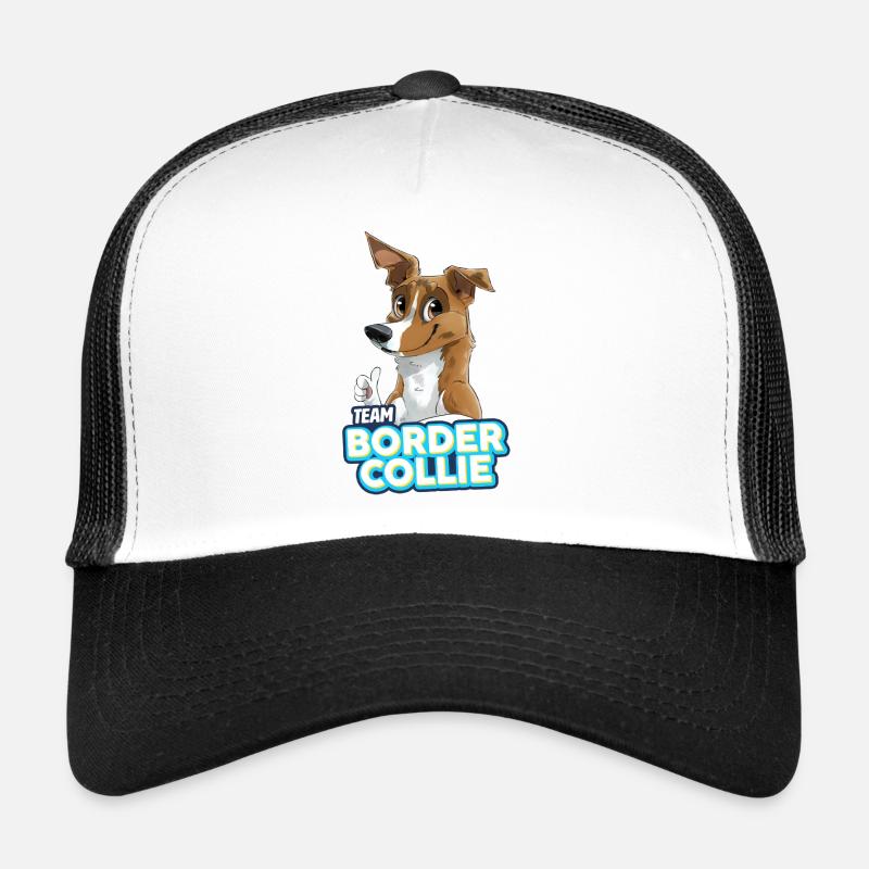 TEAM Border Collie Poils Courts - Sable Casquette trucker 