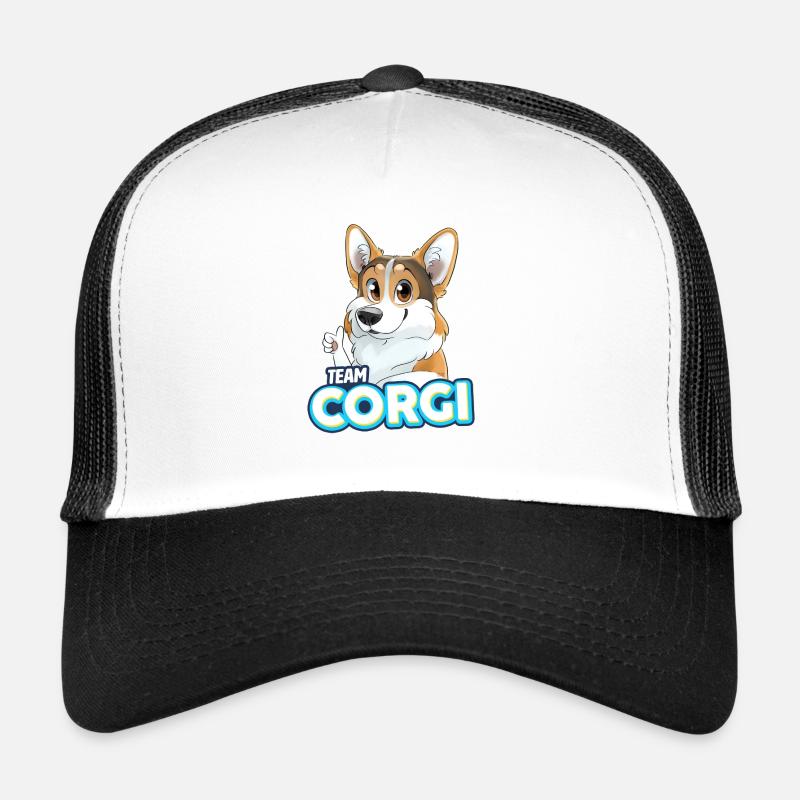 TEAM Corgi - tricolore Casquette trucker 